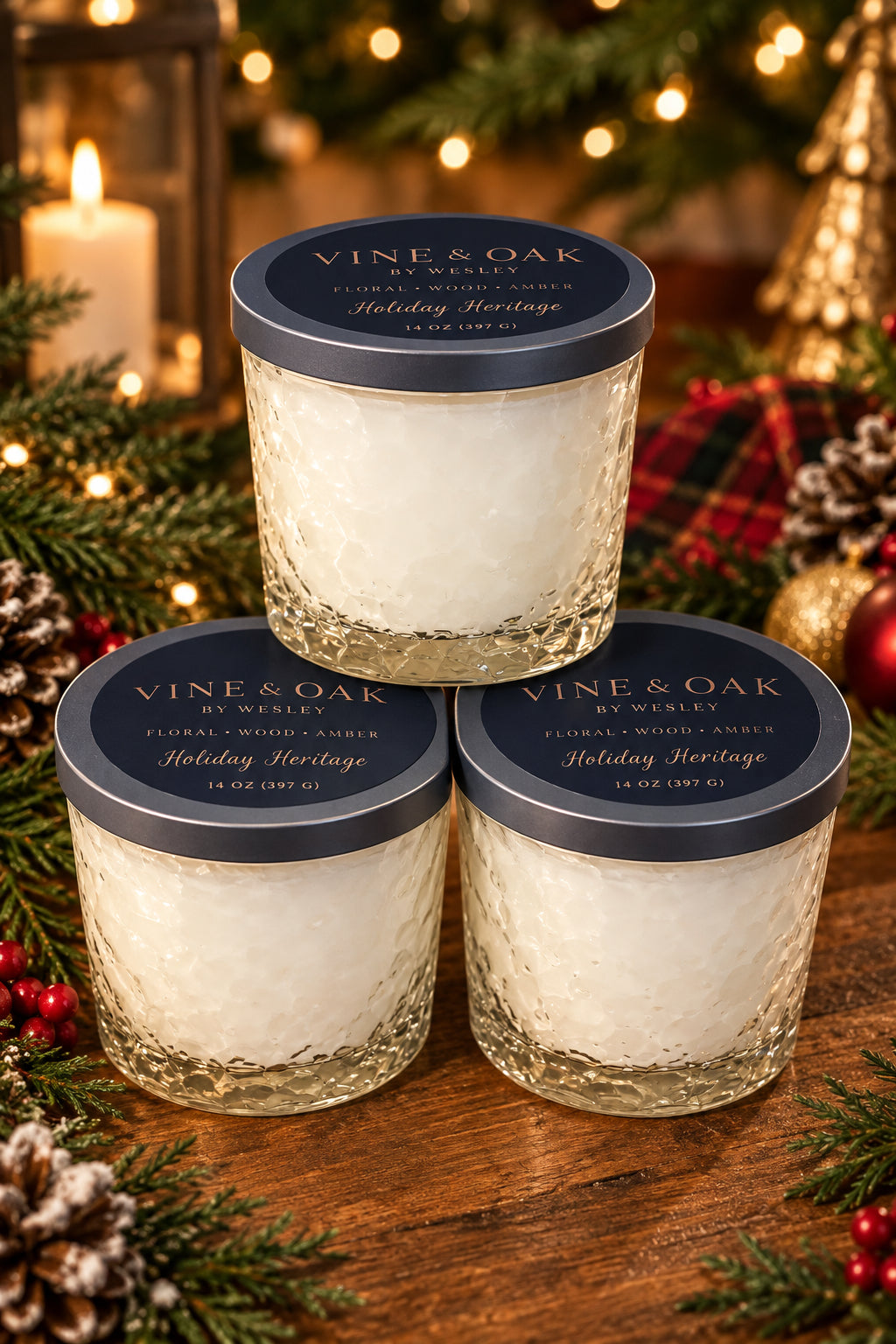 Candle- Holiday Heritage