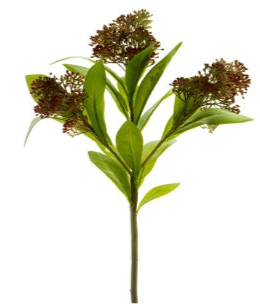 21” Viburnum Berry- Burgundy/Green