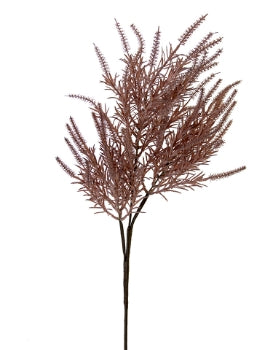 33” Dried Wheat Grass Spray- Mauve