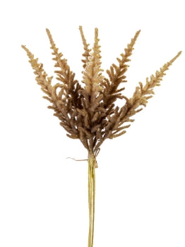 19” Dried Wheat Bundle Ombré- Beige Brown