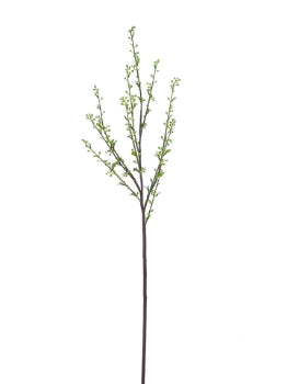 39” Spirea Branch- Green